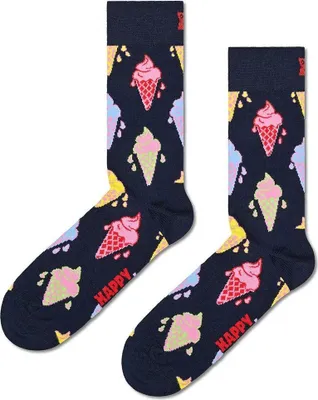 Image de Happy Socks Ice Cream Crew-socken Blau EU 36-40 Herren,Damen Blau EU 36-40