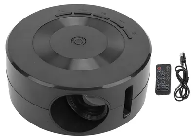 Zdjęcie produktu dla Przenośny projektor 1080p do filmów, dla dzieci i domowego kina, kompatybilny ze smartfonami i tabletami, z pilotem