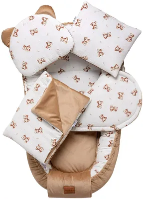 Produktbild von Baby Bear Musselin & Toffee Soft Velvet 5-teiliges Set Comfort
