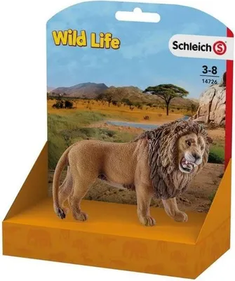 Immagine prodotto di SCHLEICH SLH Leone Ruggente WildLifeRed 14726S 06251