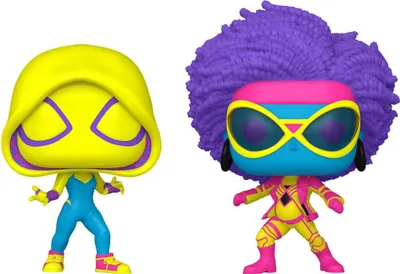 Produktbild von Spider-Man, Spider-Gwen & Spider-Woman 2er-Pack Actionfiguren