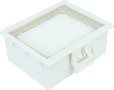Produktbild von vhbw Staubsaugerfilter kompatibel mit Bosch BX32430GB/05, BX32187GB/03, BX32531/05 Staubsauger - HEPA Abluft-Filter Weiß