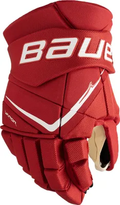 Obrázek produktu pro Rukavice Bauer Vapor FLYPRO Intermediate červené, 12 palců