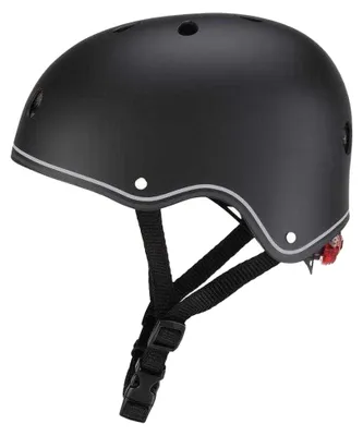Produktbild von Globber - LED-Fahrradhelm für Kinder PP7723 (48 cm - 53 cm) (Schwarz)