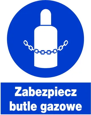 Produktbild von ZNO-38 Arbeitsschutzschild Gasflaschen sichern