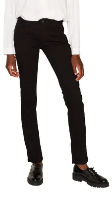 Produktbild von 33049 Esprit, Medium Rise Skinny,  Damen Jeans, Stretchdenim, black rinse, D 34 W 26 L 34