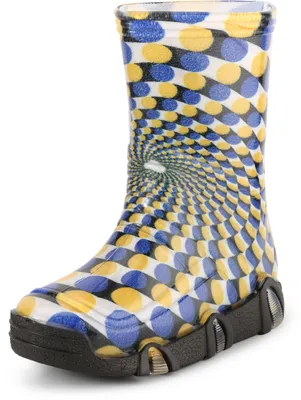 Produktbild von Ladeheid Kinder Mädchen Jungen Gummistiefel Gefüttert Swk2021BW (Muster-52, 25/26)