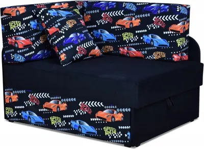 Produktbild von Family Meble Kindersofa Bambino Ecksofa mit Schlaffunktion Bettzeugbehälter 3 Schlaflängen Strapazierfähiges Material Schmutzabweisend (Tr16/Bajka 62)