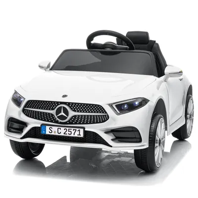Produktbild von FCH Elektroauto Kinderauto Mercedes-Benz CLS 350, Kinder-Elektroauto mit Fernbedienung ,12V,90*60*40cm,Weiss
