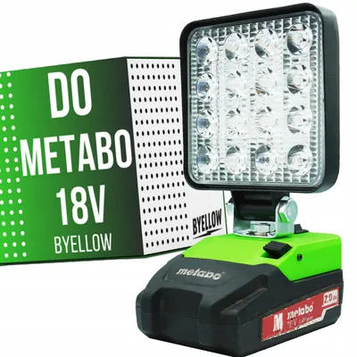 Obrázek produktu pro Metabo Pracovní LED lampa 18V akumulátorová svítilna 4000 lm