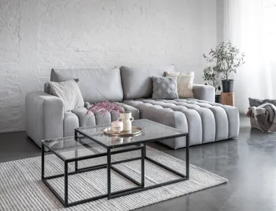 Produktbild von Krudox BONT Ecksofa mit Schlaffunktion und Bettkasten 250x92x175 cm Liegefläche 200x130 cm Rechts Stoff Monolith 84