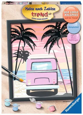 Produktbild von Ravensburger Malen nach Zahlen Beach Life