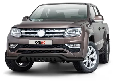 Produktbild von Frontschutzbügel Frontbügel für VW Amarok 2016-2021 Edelstahl mit ABE Schwarz