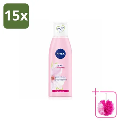 Produktbild von 15 x NIVEA Essentials Beruhigendes Gesichtswasser - für trockene & sensible Haut - 200 ml - Sparpackung - 15 Stücke