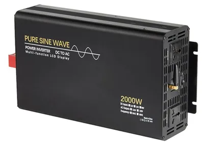 Produktbild von Kfz Spannungswandler - DC/AC Wechselrichter - 12V auf 220V - 2000W - Reine Sinuswelle - 50Hz