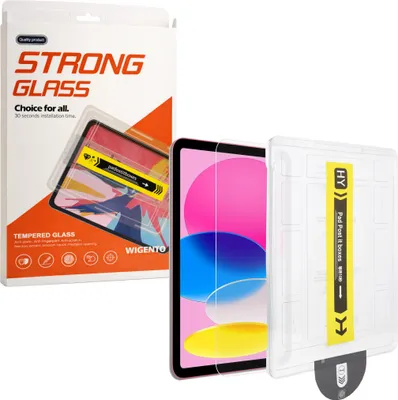 Produktbild von SnapFit Schutzglas für Apple iPad 11th 2025 / 10.9 2022 Installationshilfe 9H