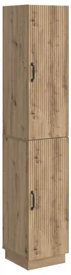 Image de vidaXL, ensemble de deux armoires, bois imitation chêne artisanal