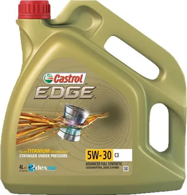 Produktbild von Castrol EDGE 5W-30 - Castrol Motoröl - synthetisches Motoröl - Dieselöl - Titan FST