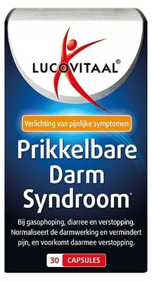 Productafbeelding van Lucovitaal Supplement voor het Prikkelbare Darm Syndroom - 30 capsules
