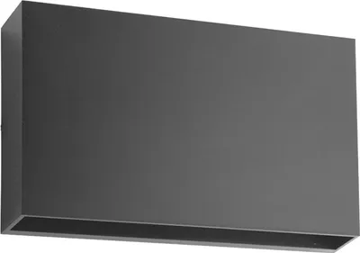 Produktbild von Lindby LED-Außenwandleuchte Jarte, 20cm, up/down, grau, IP65