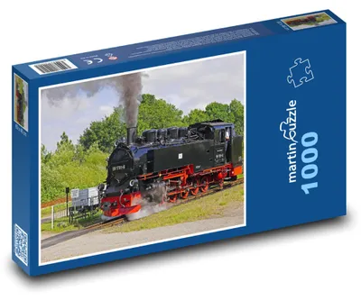Zdjęcie produktu dla Puzzle 1000 Parowóz - kolej - martinpuzzle