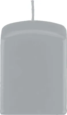 Produktbild von Quader, Quadratische Kerzen Silbergrau 200 x Ø 60/60 mm, 4 Stück