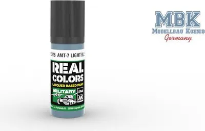 Zdjęcie produktu dla AK Interactive S.L. AK-RC976 REAL COLORS: AMT-7 Jasnoniebieski 17 ml