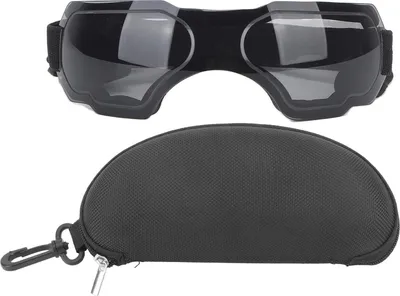 Produktbild von Hundebrillen Windschutz UV -Schutz Sonnenbrille für mittelgroße große Outdoor -Gehen schwarz