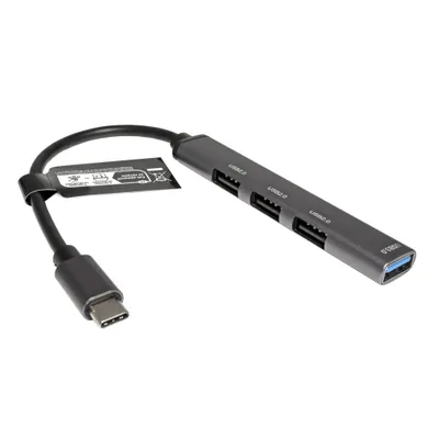 Obrázek produktu pro STANDARD USB 2.0 hub + 5Gbps port, USB C(M) - 3x USB A(F) + 1x USB3.0 A(F) (14.96.3017)