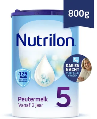 Produktbild von Nutrilon Peutermelk 5, 800g – Folgemilch für Kleinkinder ab 1 Jahr