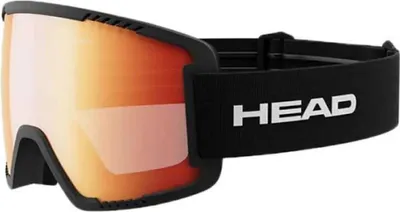 Image de Tête CONTEX Masque de ski unisexe Masque de snowboard protection UV rouge noir NOUVEAU S