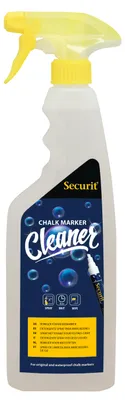 Produktbild von Securit® Reinigungsspray 750 ml für wasserfeste Kreidemarker - Kreidestifte