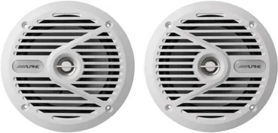 Produktbild von Alpine SPS-M601W | 16,5 cm 2-Wege Koax-Lautsprecher Marine | Weiß