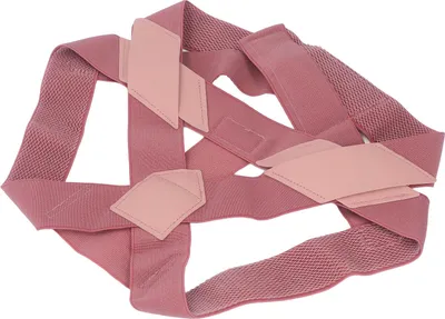Produktbild von Haltungsgurte, verstellbare Buckelkorrektur, Rückenstütze für Glätteisen, Postpartum-Reparatur, Rot, S