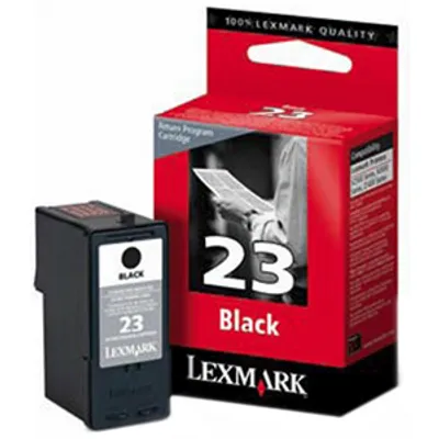 Produktbild von Lexmark Nr. 23 Black Return Program Print Cartridge, Schwarz, Tintenstrahl, 98 mm, 70 mm, 38 mm, 60 g