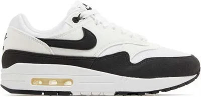 A side view of a Nike Air Max 1 sneaker.