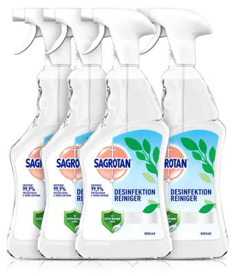 Produktbild von Sagrotan Desinfektionsreiniger – Desinfektionsmittel für die tägliche, sanfte Re