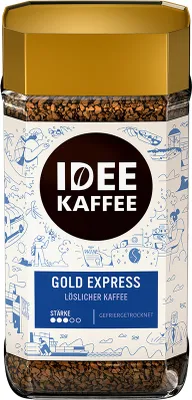 Zdjęcie produktu dla Idee Kaffee GOLD EXPRESS Kawa rozpuszczalna, 100g