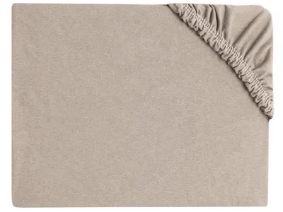 Produktbild von Spannbettlaken in 100x200 cm, Steghöhe bis 35 cm, 100% Baumwolle mit praktischem Gummizug, newgrey