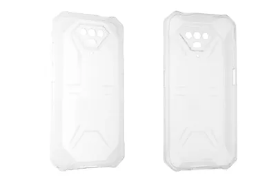 Imagen del producto de Funda protectora de TPU de la marca Caseroxx, compatible con el Ulefone Armor X13. Funda de silicona transparente para teléfono móvil