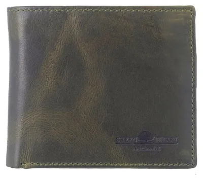 Zdjęcie produktu dla Skórzany portfel Greenburry Newport z ochroną RFID 11 cm