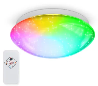 Zdjęcie produktu dla Lampa sufitowa LED RGB gwiazda światło brokat lampa pokój dziecięcy sypialnia 10W
