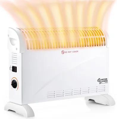 Productafbeelding van DONYER POWER Elektrische convectorkachel 2000W. Ruimteverwarmer. Veilig en efficiënt