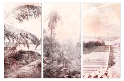 Immagine prodotto di LUMASOUL Quadri su tela con motivi natura, quadri da parete cornice in legno, quadri 90x60cm spiaggia 5