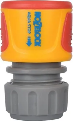 Productafbeelding van Slangstuk doorsnede 12,5 mm met waterstop Hozelock
