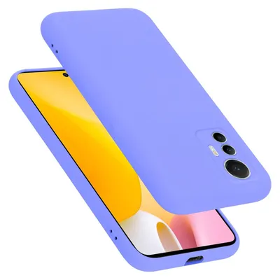Produktbild von Cadorabo Schutzhülle für Xiaomi 12 LITE Hülle in Lila Handyhülle Case Cover TPU Etui