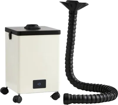 Immagine prodotto di Aspirazione fumi di saldatura – Aspirazione fumi di saldatura – Mini aspiratore d'aria da 150 W – Filtro a 3 stadi – Aspiratore fumi di saldatura