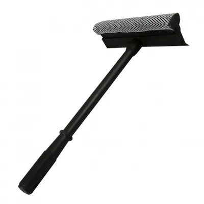 Produktbild von Squeegee + Griff schwarz / 20 cm