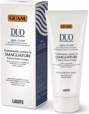 Zdjęcie produktu dla Guam Krem Przeciw Rozstępom Do Ciała I Biustu 200 Ml.