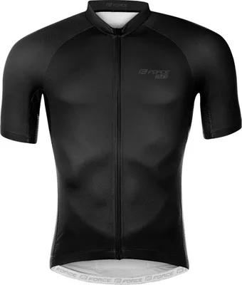 Produktbild von Force Pure Trikot Herren kurz schwarz größe S 9001182-S